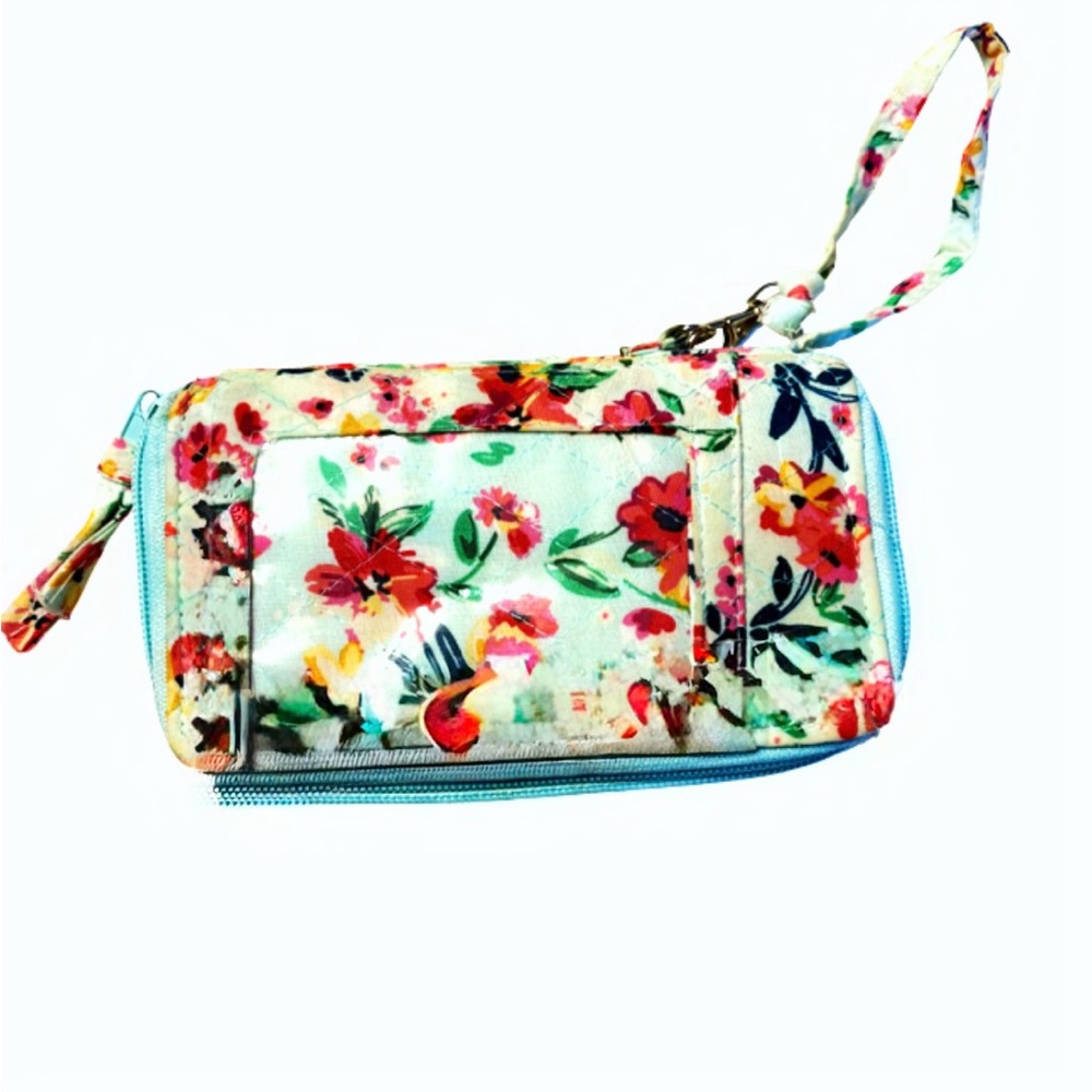 Vintage Floral Wristlet Clutch. Like new!